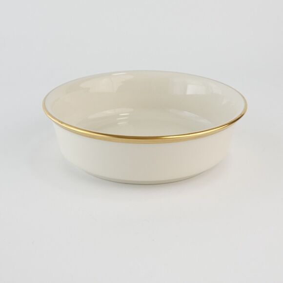 Eternal by Lenox USA Fruit Dessert Sauce Bowl GOLD TRIM - Picture 2 of 11
